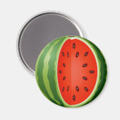 SLICED WATERMELON MAGNET (Vorderseite/Rückseite)