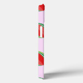 Sliced watermelon pattern on pink Case-Mate iPhone hülle (Rückseite / Rechts)