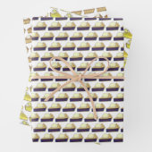 Slices Apple Blueberry Key Limone Fruchtkuchen Stü Geschenkpapier Set (Beispiel)