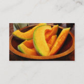 Slices Cantaloupe Visitenkarte (Rückseite)