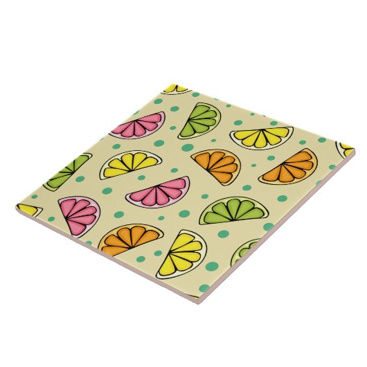 Slices Citrus Fliese (Seite)