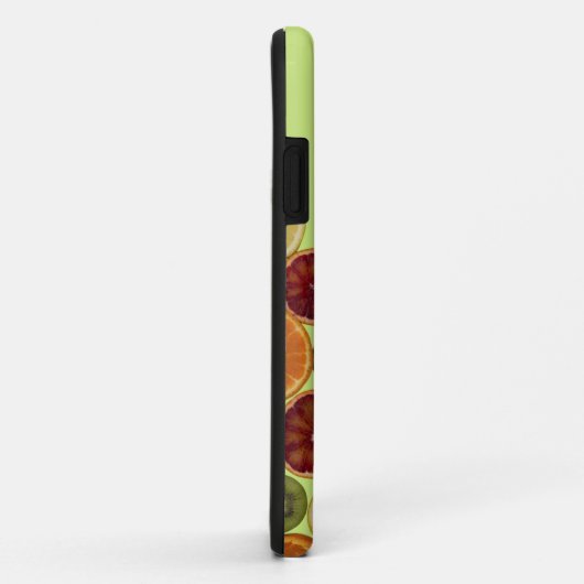 Slices diverse frische Früchte iPhone Case (Hinten/Rechts)