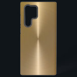Slick Imitate Gold Metall Edelstahl Look Samsung Galaxy Hülle<br><div class="desc">Elegante,  schlanke Imitate aus Edelstahl aus Edelstahl.</div>
