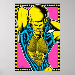 "Slick Nick" Große Leuchtreklame Poster