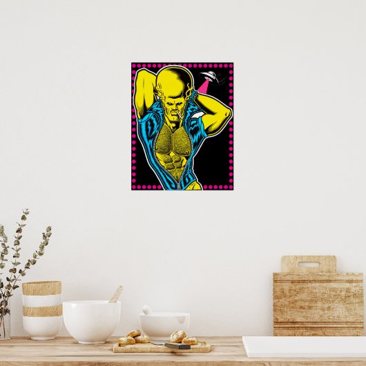 "Slick Nick"/Marquee Poster (Küche)