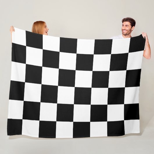 Slick Schachbrett 60x80 Fleece Blanket (Beispiel)