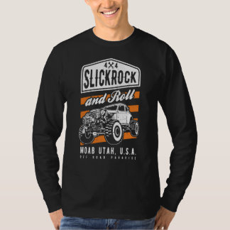 Slickrock and Roll Moab Utah Offroad Rock Crawler T-Shirt