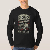 Slickrock and Roll Moab Utah Offroad Rock Crawler  T-Shirt (Vorderseite)