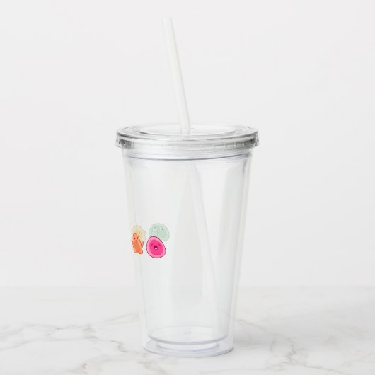 Slide Balls Acryltrinkbecher (Links)