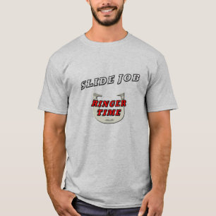 Slide Job Horse Pitching T-Shirt