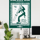 SLIDE, KELLY, SLIDE ... TROMBONE BLUES 1920 POSTER (Heimbüro)