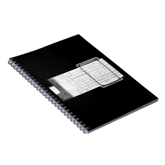 Slide Rule Notebook Notizblock (Rechte Seite)