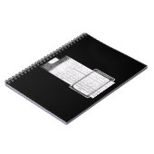Slide Rule Notebook Notizblock (Linke Seite)