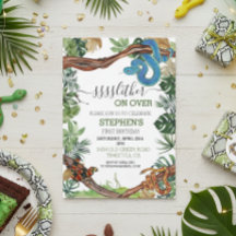 Slider auf über Snake Reptile Lover Geburtstag