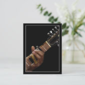 Slidin' die Blues Postkarte (Stehend Vorderseite)