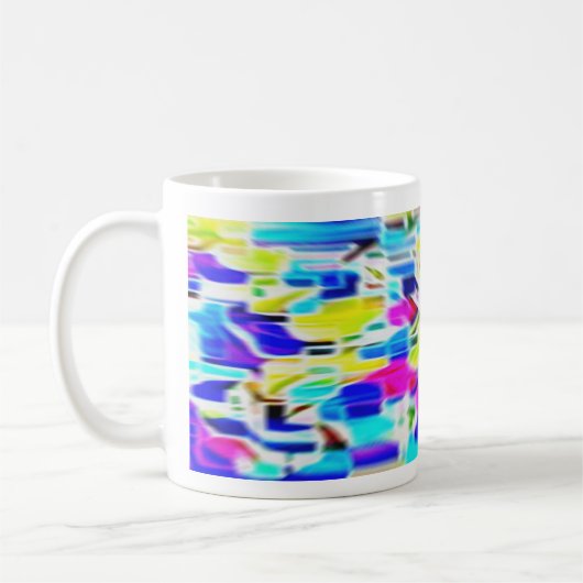 Sliding Color Lines Kaffeetasse (Links)