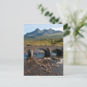 Sligachan Bridge, Insel Skye, Schottland Postkarte (Stehend Vorderseite)