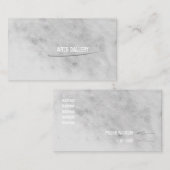 Slight Grey Grunge Pencil Blotches Visitenkarte (Vorne/Hinten)