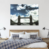 Slight Trippy : London Bridge (UK) Vereinigtes Kön Leinwanddruck (Insitu (Schlafzimmer))