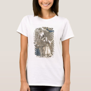 Slight von der Hand durch Affe oder der Dame Head T-Shirt