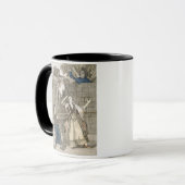 Slight von der Hand durch Affe oder der Dame Head Tasse (Vorderseite Links)