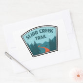 Sligo Creek Rechteckiger Aufkleber (Umschlag)