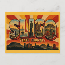 Sligo Irland Yeats Land Vintage Kunst
