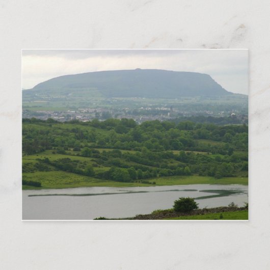 Sligo und Knocknara Postkarte (Vorderseite)