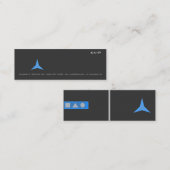 Slim BC Mini Visitenkarte (Vorne/Hinten)