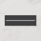 Slim BC Mini Visitenkarte (Rückseite)