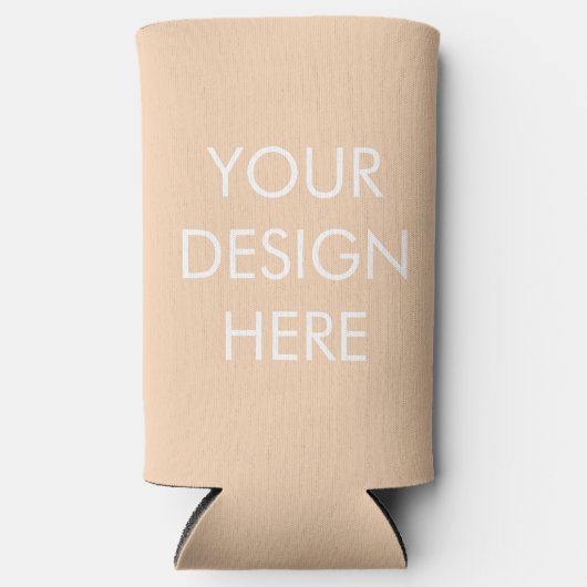 Slim Boho Color Scheme - Blank Can Cooler Selters Dosenkühler (Vorderseite)