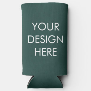 Slim Boho Color Scheme - Blank Can Cooler Selters Dosenkühler