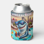 Slim Can Cooler Shark Aries Zodiac AW Dosenkühler (Kanne Vorderseite)