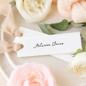 Slim Elegante Moderne romantische Hochzeitsfeiern Tischnummer