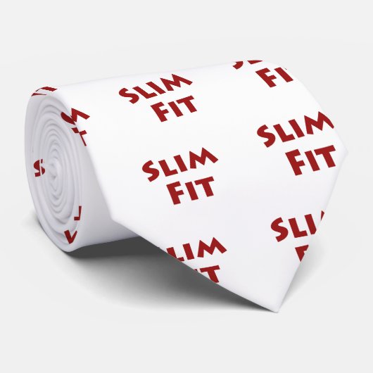 Slim Fit Krawatte (Gerollt)