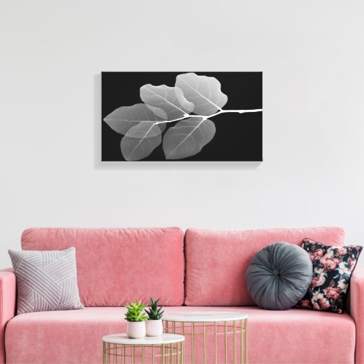 Slim Gerahmt Stretched Canvas Print - XRay New Bud Leinwanddruck (Insitu (Wohnzimmer))