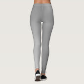 Slim Look Soft Silver Gradient Leggings (Rückseite)