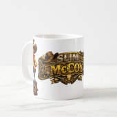 Slim McCoy - Cowboy Kaffeetasse (Vorderseite Links)