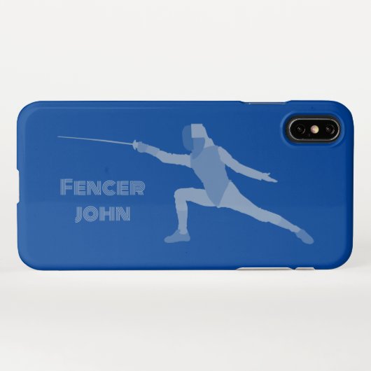 Slim Phone Case für Fencer - Glossy iPhone Hülle (Rückseite (Horizontal))