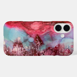 Slim Red World Phone Case iPhone 16