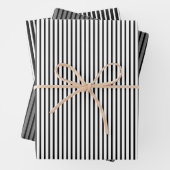 Slim Stripes Zierpapier Geschenkpapier Set (Beispiel)