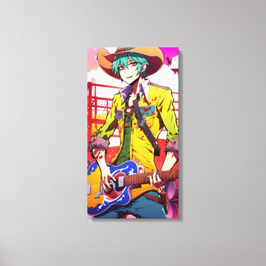 Slim Walker Leinwanddruck (Vorderseite)