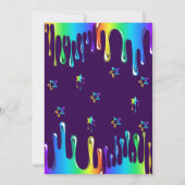 Slime Birthday Einladung (Rückseite)