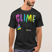 Slime Birthday Squad Shirt Unicorn Leim DIY (Vorderseite)
