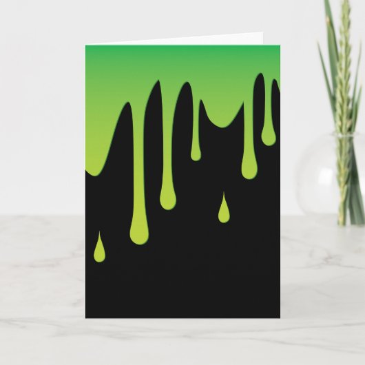 Slime dripping karte (Vorderseite)