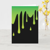 Slime dripping karte (Gelbe Blume)