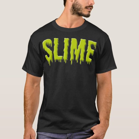 Slime  Funny Green Slime Party Tee Gift  (Vorderseite)