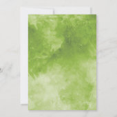 Slime Party Geburtstagseinladungen Einladung (Rückseite)