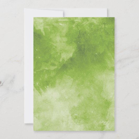 Slime Party Geburtstagseinladungen Einladung (Rückseite)