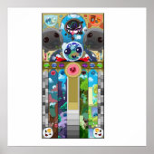 Slime Rancher-Hartglas Poster (Vorne)